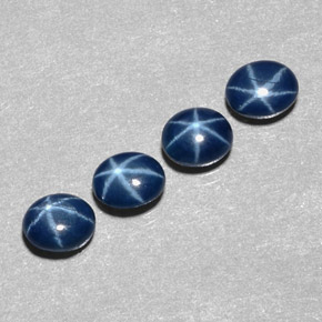 Achetez naturel ct bleue saphir étoilé gems, coupe ovale, en provenance thaïlande chez gemselect. en stock, livraison internationale!