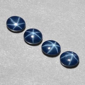 Achetez naturel ct bleue saphir étoilé gems, coupe ovale, en provenance thaïlande chez gemselect. en stock, livraison internationale!