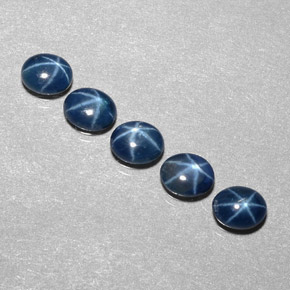 Achetez naturel ct bleue saphir étoilé gems, transparent, en provenance thaïlande chez gemselect. en stock, livraison internationale!