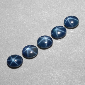 Achetez naturel ct bleue saphir étoilé gems, transparent, en provenance thaïlande chez gemselect. en stock, livraison internationale!