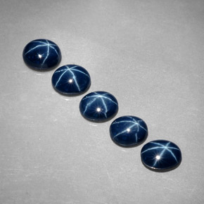 Achetez naturel ct bleue saphir étoilé gems, coupe ovale, en provenance thaïlande chez gemselect. en stock, livraison internationale!