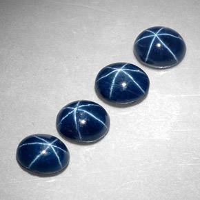 Achetez naturel ct bleue saphir étoilé gems, coupe ovale, en provenance thaïlande chez gemselect. en stock, livraison internationale!