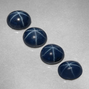 Achetez naturel ct bleue saphir étoilé gems, coupe ovale, en provenance thaïlande chez gemselect. en stock, livraison internationale!