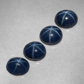 Achetez naturel ct bleue saphir étoilé gems, coupe ovale, en provenance thaïlande chez gemselect. en stock, livraison internationale!