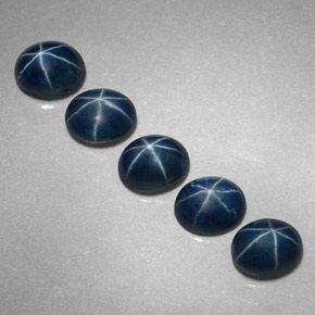 Achetez naturel ct bleue saphir étoilé gems, coupe ovale, en provenance thaïlande chez gemselect. en stock, livraison internationale!