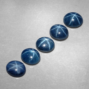 Achetez naturel ct bleue saphir étoilé gems, coupe ovale, en provenance thaïlande chez gemselect. en stock, livraison internationale!
