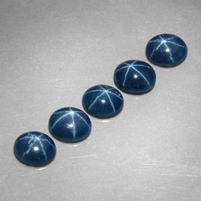 Achetez naturel ct Bleu Saphir Étoilé gems, Coupe ovale, En provenance Thaïlande chez GemSelect. En stock, livraison internationale!