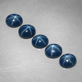 Achetez naturel ct Bleu Saphir Étoilé gems, Coupe ovale, En provenance Thaïlande chez GemSelect. En stock, livraison internationale!