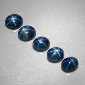 Achetez naturel ct bleue saphir étoilé gems, coupe ovale, en provenance thaïlande chez gemselect. en stock, livraison internationale!