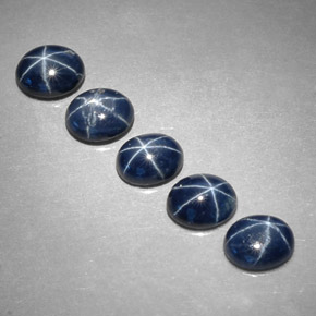 Achetez naturel ct bleue saphir étoilé gems, coupe ovale, en provenance thaïlande chez gemselect. en stock, livraison internationale!