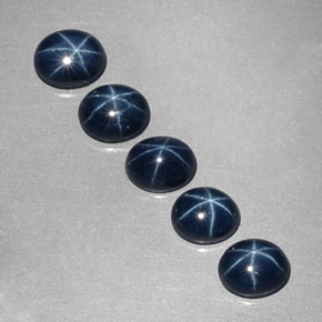 Achetez naturel ct bleue saphir étoilé gems, coupe ovale, en provenance thaïlande chez gemselect. en stock, livraison internationale!