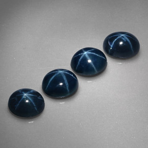 Achetez naturel ct bleue saphir étoilé gems, coupe ovale, en provenance thaïlande chez gemselect. en stock, livraison internationale!
