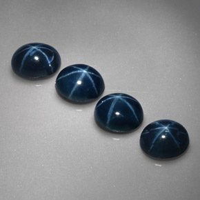 Achetez naturel ct bleue saphir étoilé gems, coupe ovale, en provenance thaïlande chez gemselect. en stock, livraison internationale!