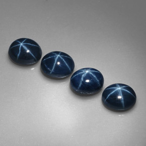 Achetez naturel ct bleue saphir étoilé gems, coupe ovale, en provenance thaïlande chez gemselect. en stock, livraison internationale!