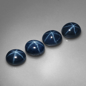 Achetez naturel ct bleue saphir étoilé gems, coupe ovale, en provenance thaïlande chez gemselect. en stock, livraison internationale!