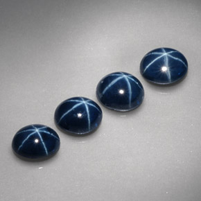 Achetez naturel ct bleue saphir étoilé gems, coupe ovale, en provenance thaïlande chez gemselect. en stock, livraison internationale!