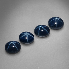 Achetez naturel ct bleue saphir étoilé gems, coupe ovale, en provenance thaïlande chez gemselect. en stock, livraison internationale!