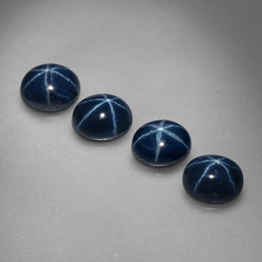 Achetez naturel ct bleue saphir étoilé gems, coupe ovale, en provenance thaïlande chez gemselect. en stock, livraison internationale!