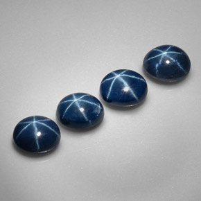 Achetez naturel ct bleue saphir étoilé gems, coupe ovale, en provenance thaïlande chez gemselect. en stock, livraison internationale!