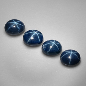 Achetez naturel ct bleue saphir étoilé gems, coupe ovale, en provenance thaïlande chez gemselect. en stock, livraison internationale!
