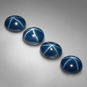 Achetez naturel ct bleue saphir étoilé gems, coupe ovale, en provenance thaïlande chez gemselect. en stock, livraison internationale!