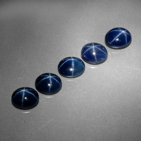 Achetez naturel ct bleue saphir étoilé gems, coupe ovale, en provenance thaïlande chez gemselect. en stock, livraison internationale!