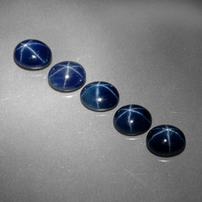 Achetez naturel ct bleue saphir étoilé gems, coupe ovale, en provenance thaïlande chez gemselect. en stock, livraison internationale!