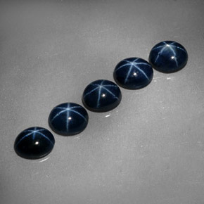 Achetez naturel ct bleue saphir étoilé gems, coupe ovale, en provenance thaïlande chez gemselect. en stock, livraison internationale!