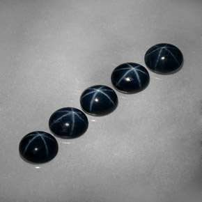 Achetez naturel ct bleue saphir étoilé gems, coupe ovale, en provenance thaïlande chez gemselect. en stock, livraison internationale!