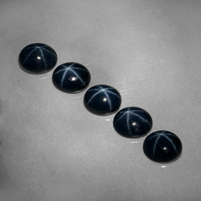 Achetez naturel ct bleue saphir étoilé gems, coupe ovale, en provenance thaïlande chez gemselect. en stock, livraison internationale!