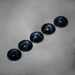 Achetez naturel ct bleue saphir étoilé gems, coupe ovale, en provenance thaïlande chez gemselect. en stock, livraison internationale!