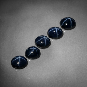 Achetez naturel ct bleue saphir étoilé gems, coupe ovale, en provenance thaïlande chez gemselect. en stock, livraison internationale!