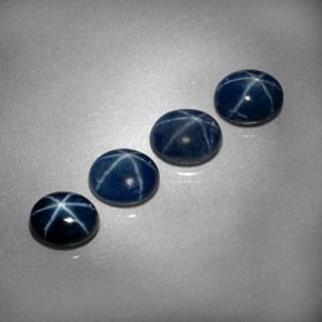 Achetez naturel ct bleue saphir étoilé gems, coupe ovale, en provenance thaïlande chez gemselect. en stock, livraison internationale!