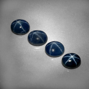 Achetez naturel ct bleue saphir étoilé gems, coupe ovale, en provenance thaïlande chez gemselect. en stock, livraison internationale!