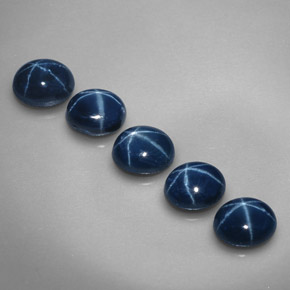 Achetez naturel ct Bleu Saphir Étoilé gems, Coupe ovale, En provenance Thaïlande chez GemSelect. En stock, livraison internationale!