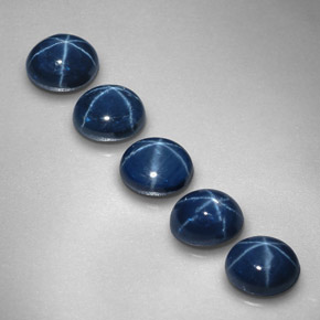 Achetez naturel ct bleue saphir étoilé gems, coupe ovale, en provenance thaïlande chez gemselect. en stock, livraison internationale!
