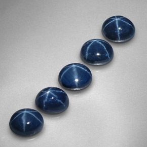 Achetez naturel ct bleue saphir étoilé gems, coupe ovale, en provenance thaïlande chez gemselect. en stock, livraison internationale!