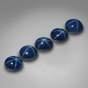 Achetez naturel ct bleue saphir étoilé gems, coupe ovale, en provenance thaïlande chez gemselect. en stock, livraison internationale!