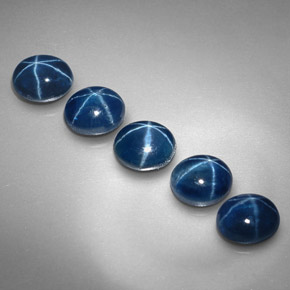 Achetez naturel ct bleue saphir étoilé gems, coupe ovale, en provenance thaïlande chez gemselect. en stock, livraison internationale!