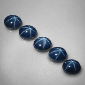 Achetez naturel ct bleue saphir étoilé gems, coupe ovale, en provenance thaïlande chez gemselect. en stock, livraison internationale!