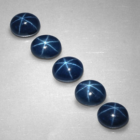 Achetez naturel ct bleue saphir étoilé gems, coupe ovale, en provenance thaïlande chez gemselect. en stock, livraison internationale!