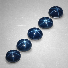Achetez naturel ct bleue saphir étoilé gems, coupe ovale, en provenance thaïlande chez gemselect. en stock, livraison internationale!