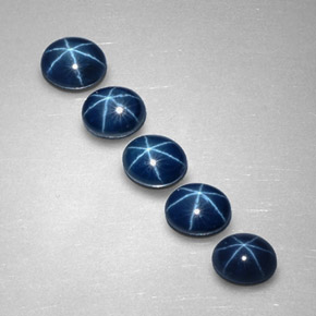 Achetez naturel ct bleue saphir étoilé gems, coupe ovale, en provenance thaïlande chez gemselect. en stock, livraison internationale!