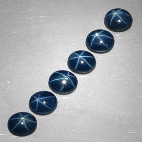 Achetez naturel ct bleue saphir étoilé gems, coupe ovale, en provenance thaïlande chez gemselect. en stock, livraison internationale!