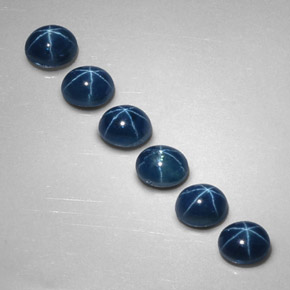 Achetez naturel ct bleue saphir étoilé gems, coupe ovale, en provenance thaïlande chez gemselect. en stock, livraison internationale!