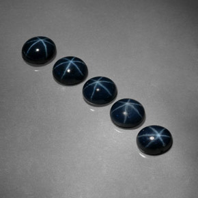 Achetez naturel ct Bleu Saphir Étoilé gems, Coupe ovale, En provenance Thaïlande chez GemSelect. En stock, livraison internationale!