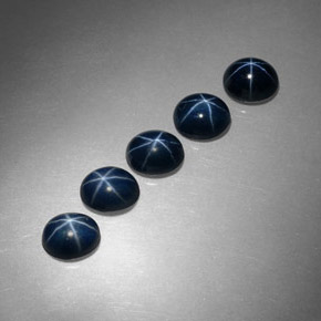 Achetez naturel ct bleue saphir étoilé gems, coupe ovale, en provenance thaïlande chez gemselect. en stock, livraison internationale!