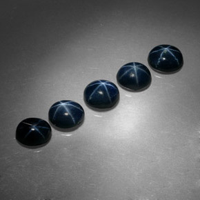 Achetez naturel ct bleue saphir étoilé gems, coupe ovale, en provenance thaïlande chez gemselect. en stock, livraison internationale!