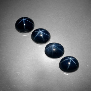 Achetez naturel ct bleue saphir étoilé gems, coupe ovale, en provenance thaïlande chez gemselect. en stock, livraison internationale!