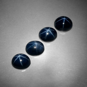 Achetez naturel ct bleue saphir étoilé gems, coupe ovale, en provenance thaïlande chez gemselect. en stock, livraison internationale!